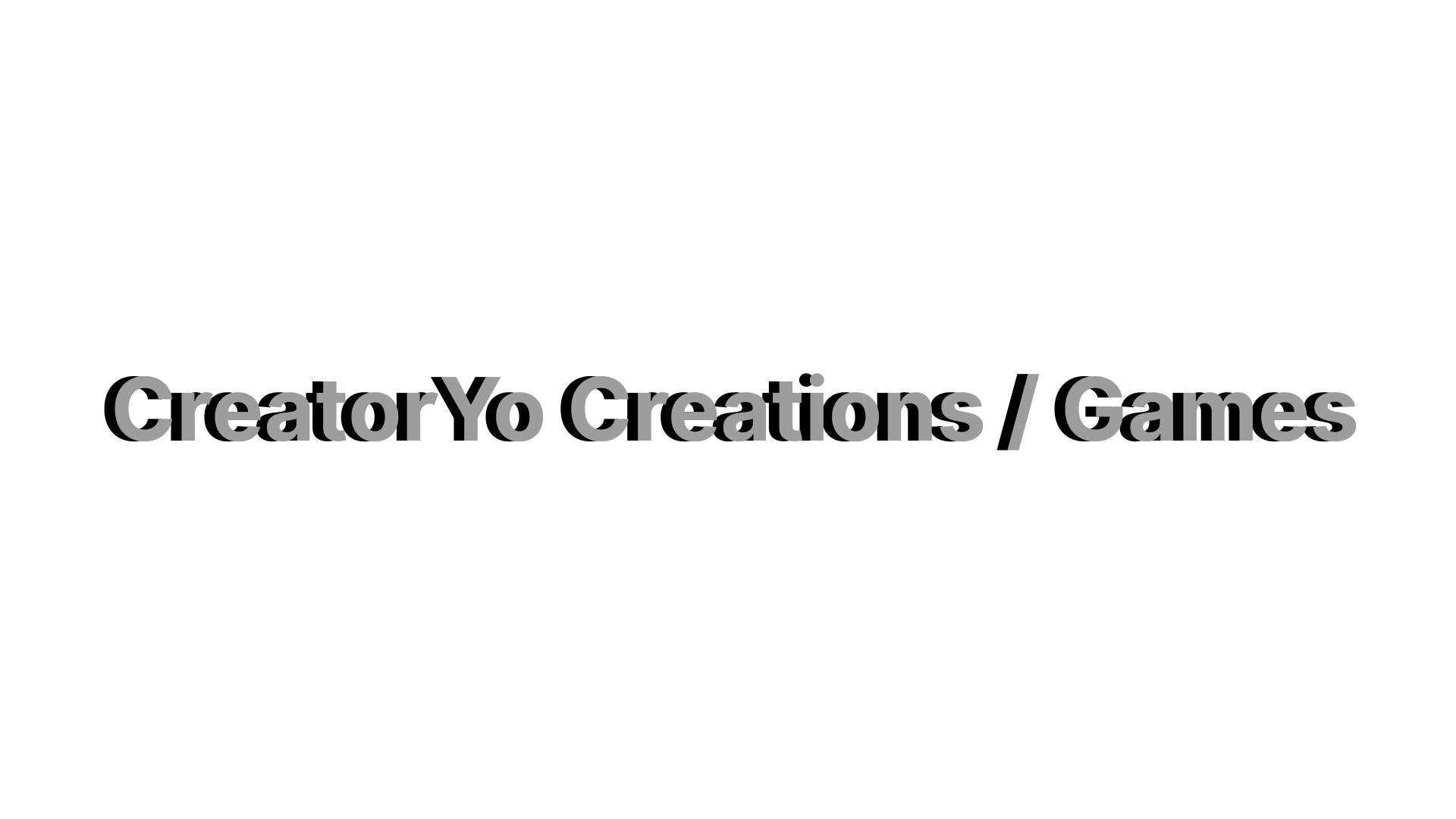 CreatorYo Creations Games Light Desktop Wallpaper